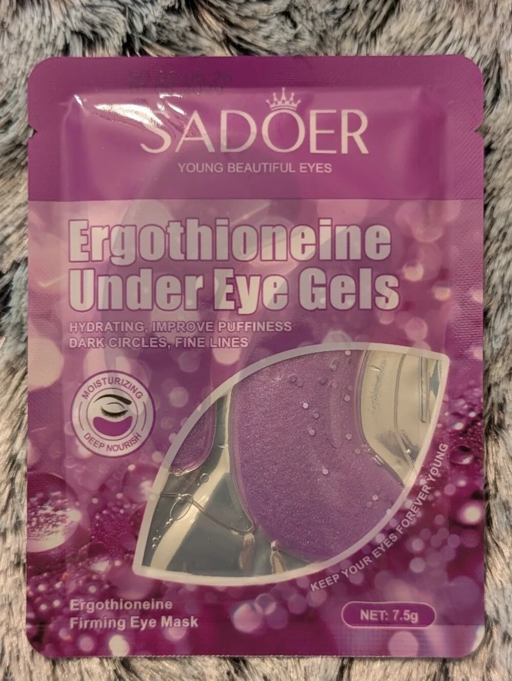 Hydrating Under Eye Gel Patches - Pink, Teal, Blue, Purple Variety